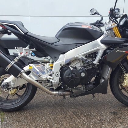 Aprillia-Tuono-V4-Motorbike-Exhaust-lancashire-Quill