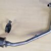 Benelli BN125 De-Cat Down-Pipe header & Exhaust UK Made