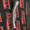 Kawasaki Z1000 2010-2019 single right hand CNC Stainless De-cat pipe & clamps